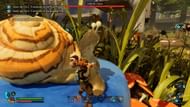 Killing a Snail in Grounded 2 (Image via Obsidian Entertainment)